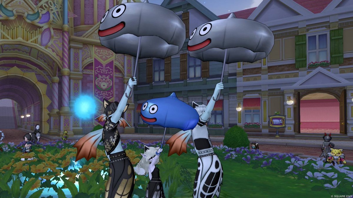 RAYNE_DQX's tweet photo. スライム傘☂️
ぱるちゃんが持ってるの見てたら可愛すぎて私も買っちゃった🫶✨ https://t.co/vopMHnRA1v