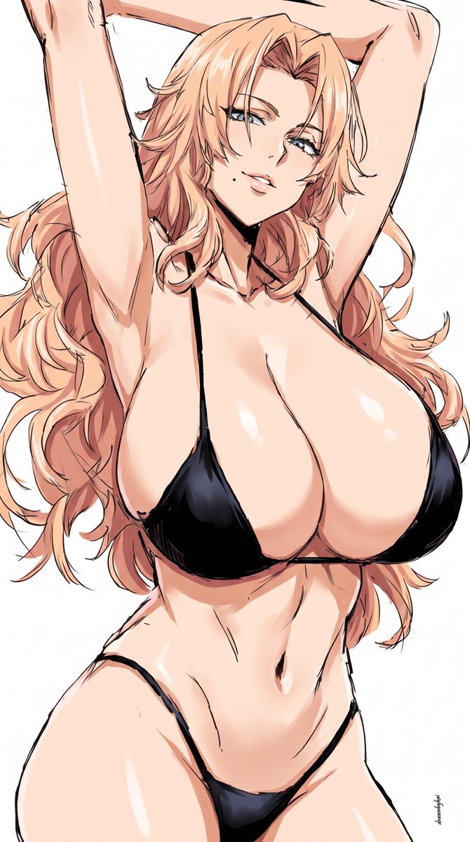 drawnbykai's tweet photo. Rangiku Matsumoto Illustration SFW https://t.co/7lFv0odB8E