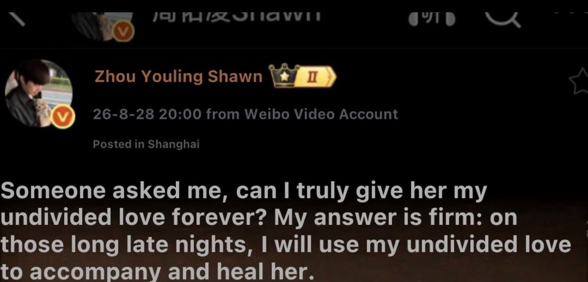 xuluyangs's tweet photo. zhou’s caption on his latest weibo post 🥹

stay happy, my liuzhou 🤍

#loveactuallys5
#liuzhoucp https://t.co/4kYdmh8dyI