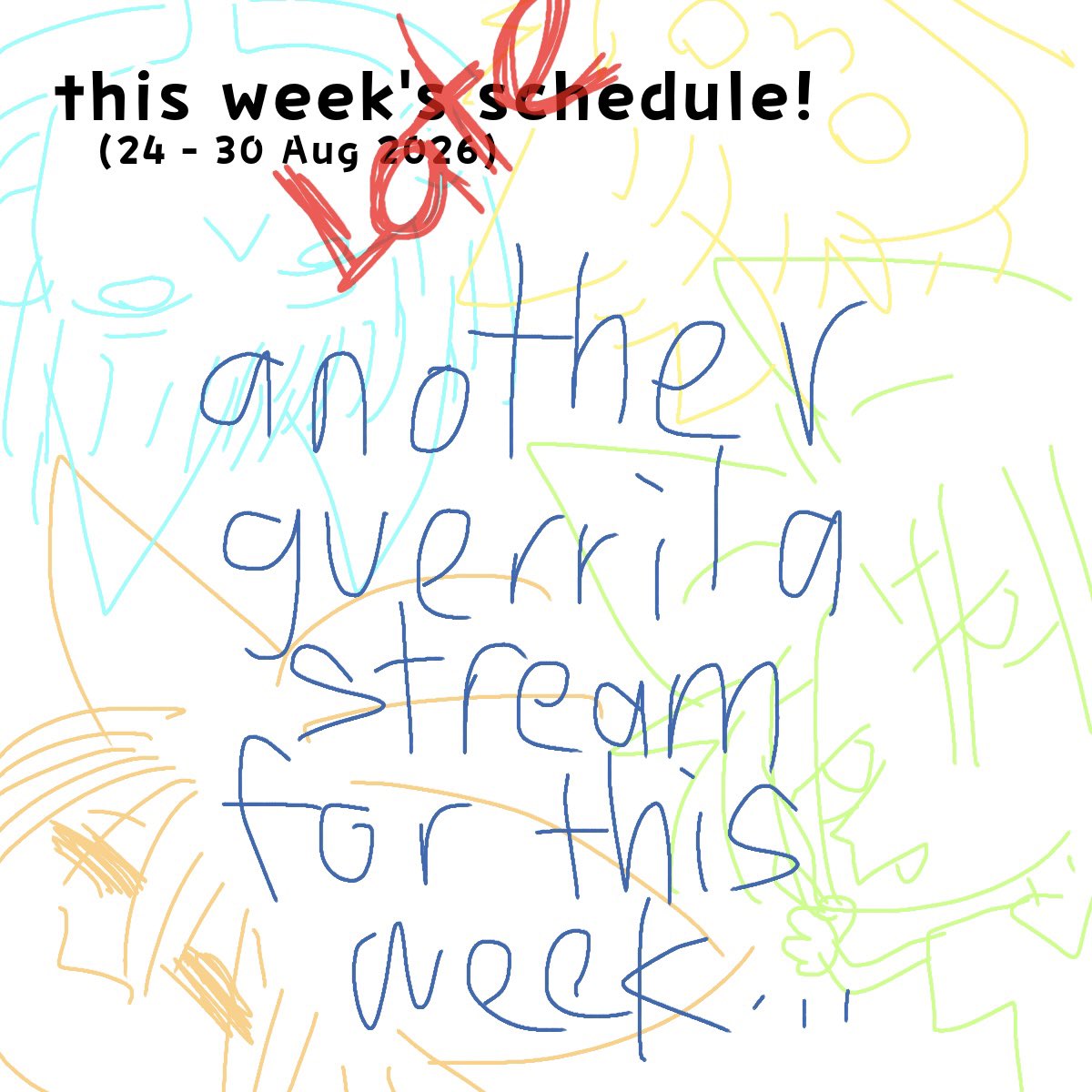 ritoru_urufu's tweet photo. this week is going to be another unplanned guerilla kinda stream.

sorry for being late. just finished my weekdays job. orz https://t.co/IwzbTKOc4s
