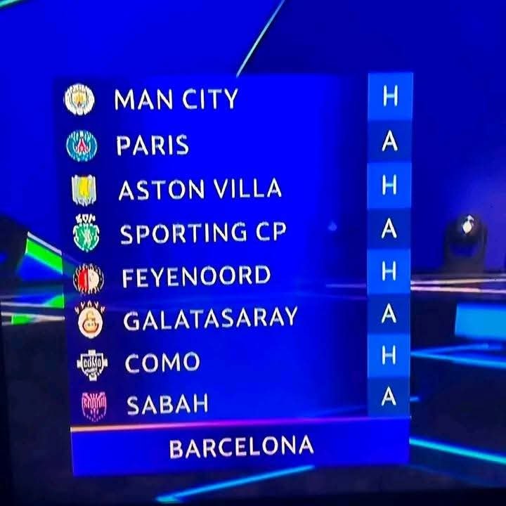 LaodorN's tweet photo. 🚨🏆 UEFA CHAMPIONS LEAGUE : LE TIRAGE AU SORT AURAIT LIVRÉ SON VERDICT ! 🌍⚽

Les clubs engagés en Ligue des champions connaissent désormais leurs adversaires. 🔥

👀 Des affiches de prestige, des retrouvailles et des confrontations qui s’annoncent déjà explosives ! https://t.co/NfpNZQCeZv