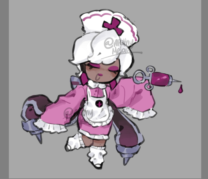 ApathyMelan's tweet photo. Mad Syrup Cookie Nurse Outfit
#cookieruntowerofadventures #cookierun #madsyrupcookie https://t.co/TEr4cdvi9W
