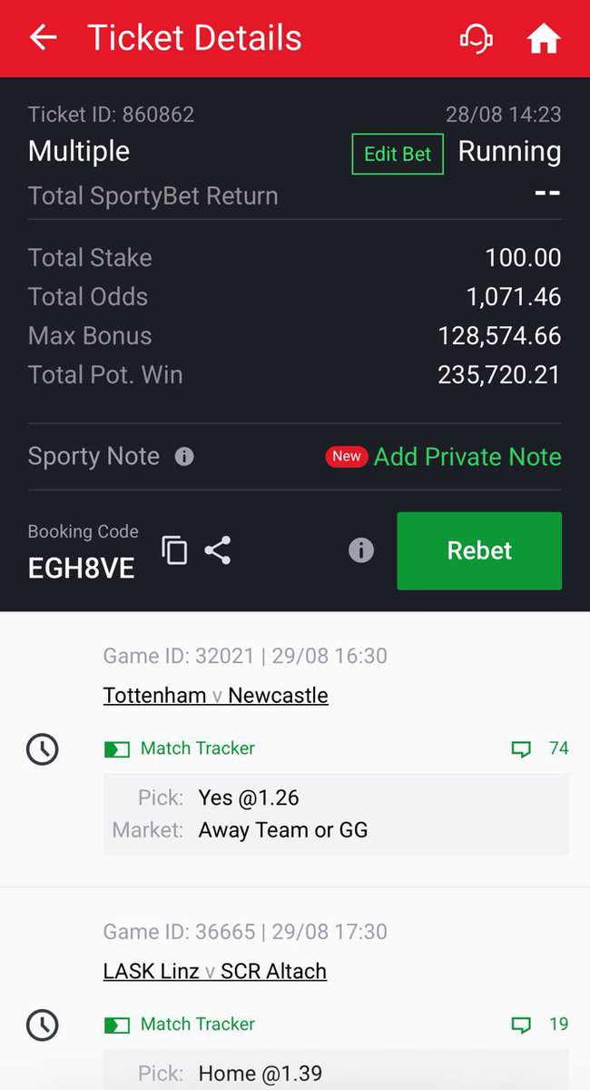 GameAnalyst3's tweet photo. 1,000+ Odds 

Sportybet code: EGH8VE https://t.co/G27wuIm2Nr