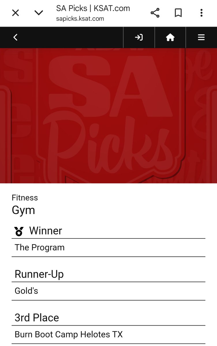 TheProgram2015's tweet photo. The Program won Best Gym, physical therapy, &amp; personal trainer in San Antonio.  We train all sports.
@ksatnews #bestgym #football #athlete #sports #blessed #coach https://t.co/YDvwd0A14a
