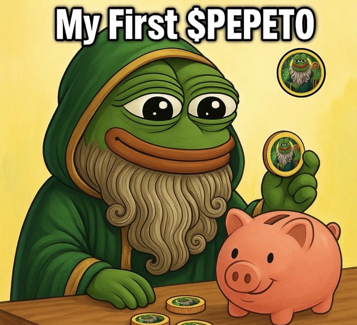 Pepetocoin's tweet photo. $PEPETO turns small beginnings into legendary gains. ⚡️

🔥 164 % staking rewards for holders

To invest, make sure to use only the official website🔗:  https://t.co/fDvUgkiLKR 🐸

🎁 Join the $700K Giveaway before Tier 1 Listing: https://t.co/yBoyqCWImf

#Pepeto #memecoins #cryptopresale #Ethereum