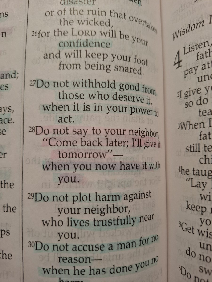snnycxy's tweet photo. Do not procrastinate in giving. Give while we have it with us now. Spread good news to our neighbours. Never refuse any prompting of the Holy Spirit when the Spirit burdens my heart to witness someone. Do it now and today. https://t.co/U6P0gEnQgg
