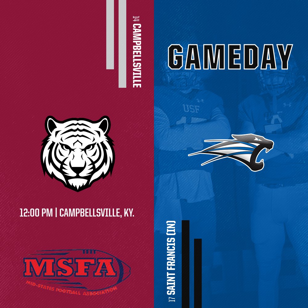 usf_fb's tweet photo. GAME 1️⃣
🆚 No. 14 Campbellsville
⏱️ 12:00 PM EST
📺https://t.co/X9cdlIHoed
📻 https://t.co/MCHq7M4Gk3
📊 https://t.co/zz0a4V5MQz
#RollCougs🐾 #GRIT #LYB https://t.co/VDYtQjyb6z