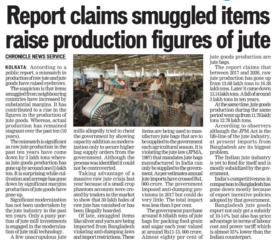 Window2East's tweet photo. Big claims! @PMOIndia @HMOIndia @nsitharaman @girirajsinghbjp @ChouhanShivraj @JoshiPralhad @jutecorporation @JuteBoard @JuteComm_India @TexMinIndia @MIB_India @MOFPI_GOI @CMOfficeUP @cmohry @CMOMaharashtra @BJP4India @sabanayakan #EasternChronicle #Bengal https://t.co/FAMXa66Alz