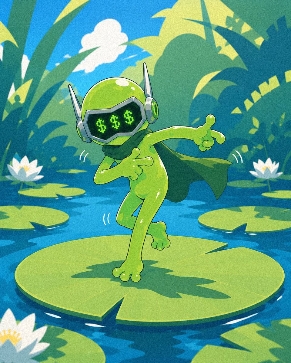 AGIfroglong's tweet photo. GM from the pond.

LONG $AGI https://t.co/zWHUsxKwSj