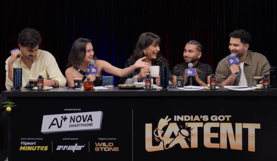 gharkekalesh's tweet photo. Rate Today’s India Got Latent Episode out of 10💀 https://t.co/JXIoS9fTD9