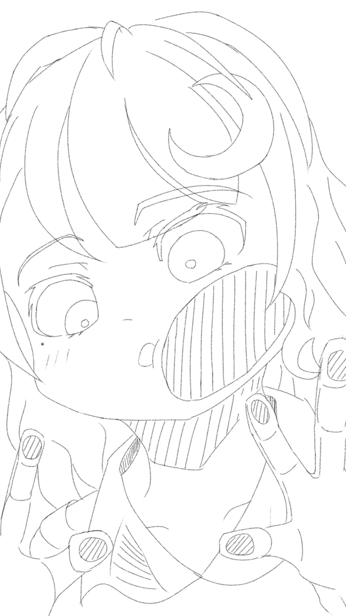 shigure2531's tweet photo. でけた！結構ちゃんと描けた気がする https://t.co/vvpudV7vcO