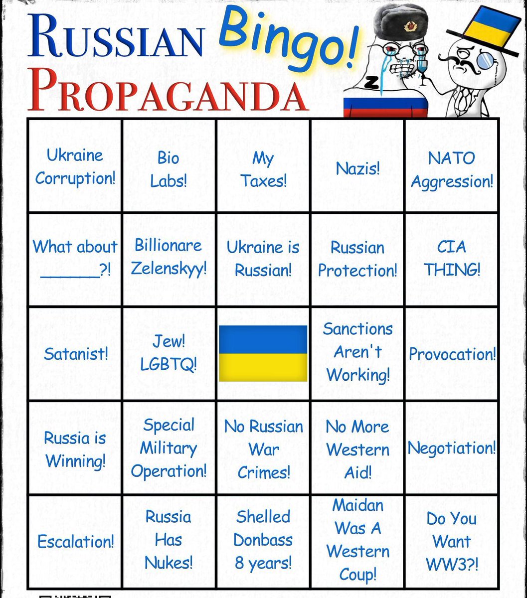 LibbySnowflak's tweet photo. A guide to vatnik discourse. https://t.co/ell34DUnlY