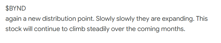 Henry8cj's tweet photo. $BYND I am most optimistic about this - the new production facility Ethan mentioned. This was in reply to Thomas Palmer from jpmorgan. "One of the ones that I'm most excited about is the continuous line that we've stood up in Columbia, Missouri. We're still testing that. We're still spinning it up. But as that comes into focus and starts to really contribute to our volume, that's going to pay, I think, a really nice dividend in terms of conversion." 
Bullish