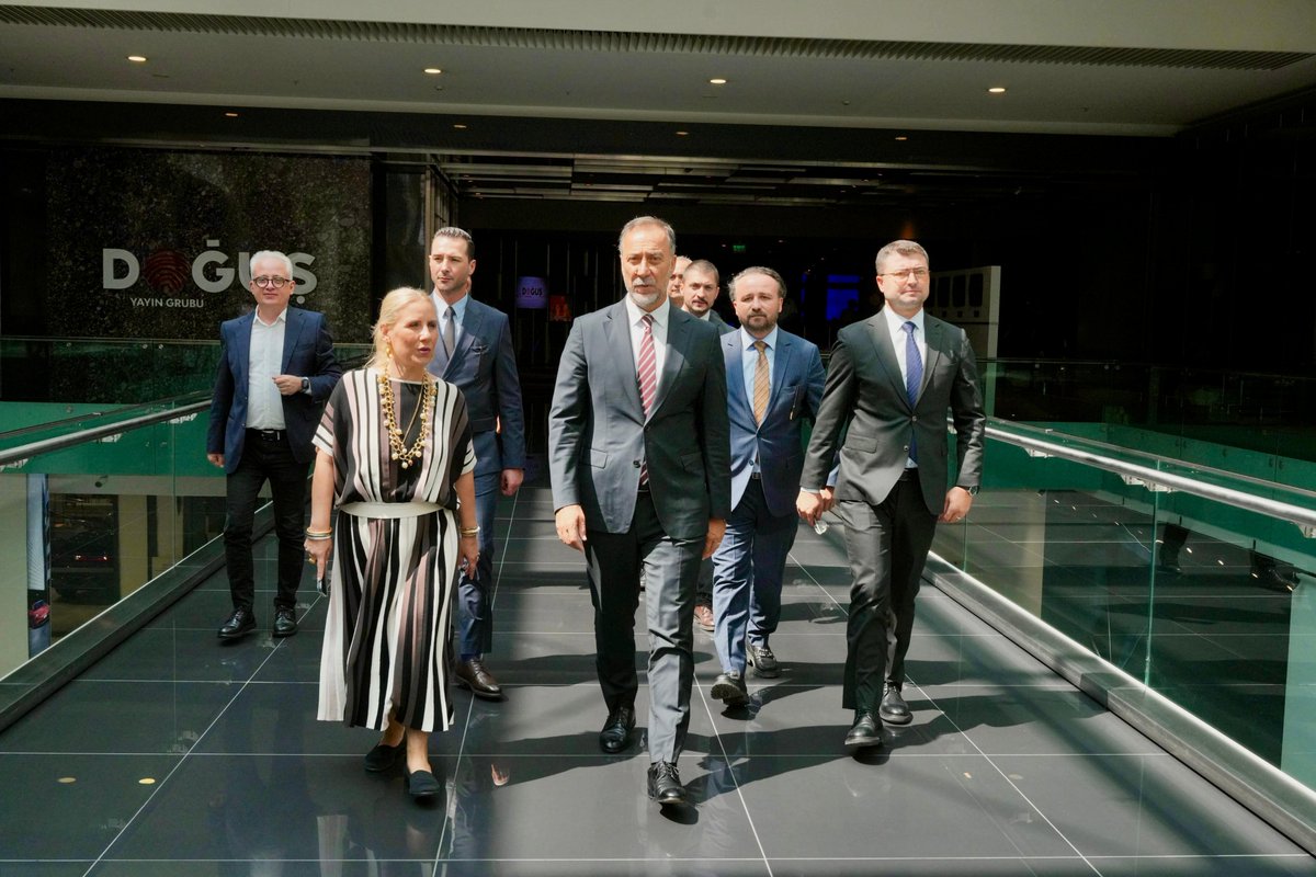 BBvolkanyilmaz's tweet photo. NTV’de Zehra Küçük’e konuk olduk. Genel Müdür Nermin Yurteri şahsında tüm NTV Ailesine ilgilerinden dolayı teşekkür eder, başarı ve kolaylıklar dilerim. https://t.co/ZjJPS1qZgV