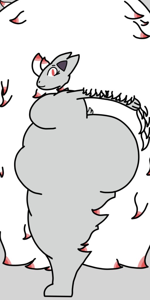 Del_the_Phox's tweet photo. Look! Zaru's showing off her massive ass to you! (Your pelvis might not survive the impending crushing lol) https://t.co/HEV42dnnbj