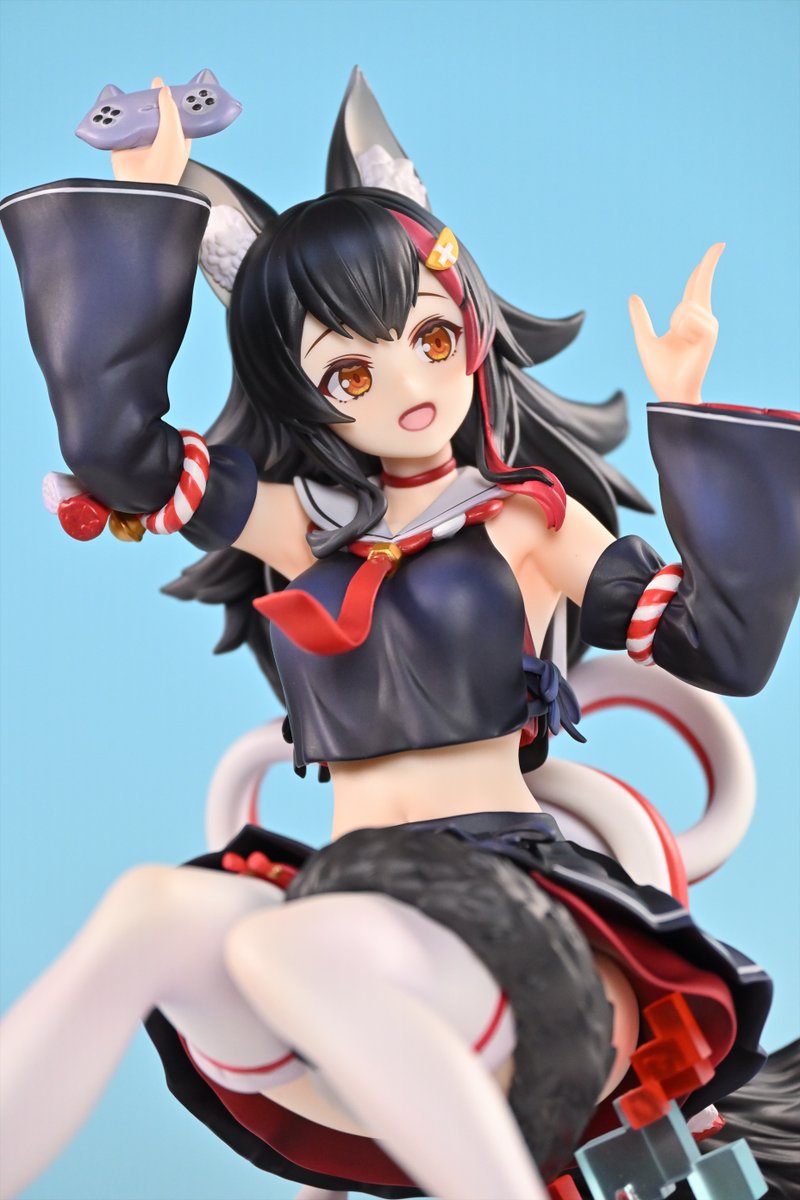 nikoner39's tweet photo. ミオしゃのフィギュアのお写真🐺🎮
#ミオのグッズ届いたよ https://t.co/7xOf9VhxOX