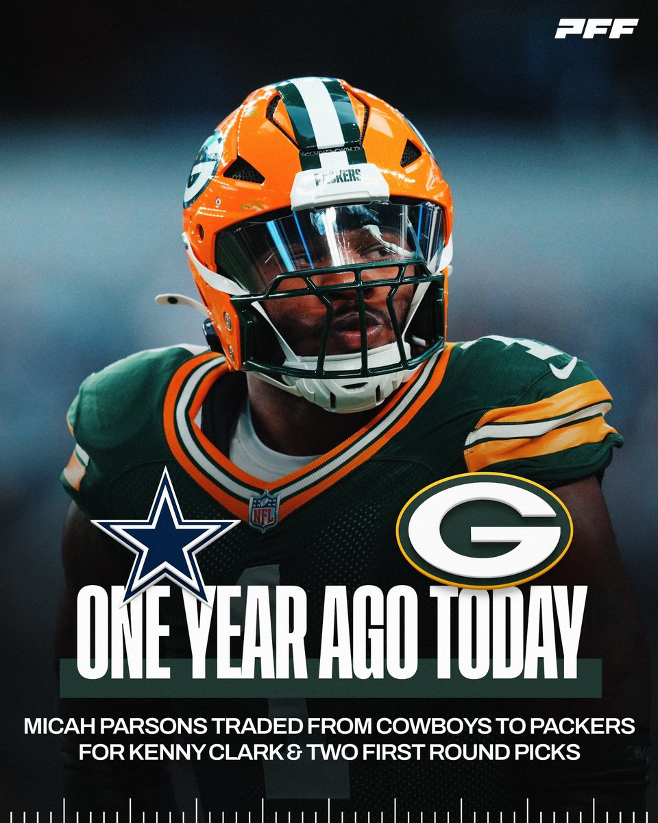 PFF's tweet photo. Parsons didn't miss a beat, with a 91.9 defensive grade last season https://t.co/AVIDncMGVa