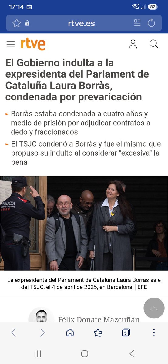 KhamalaMary's tweet photo. @_PabloFdez_ Con tantos casos que hay para criticar de indultos y de corrupción pero este. https://t.co/46bi1G5l58