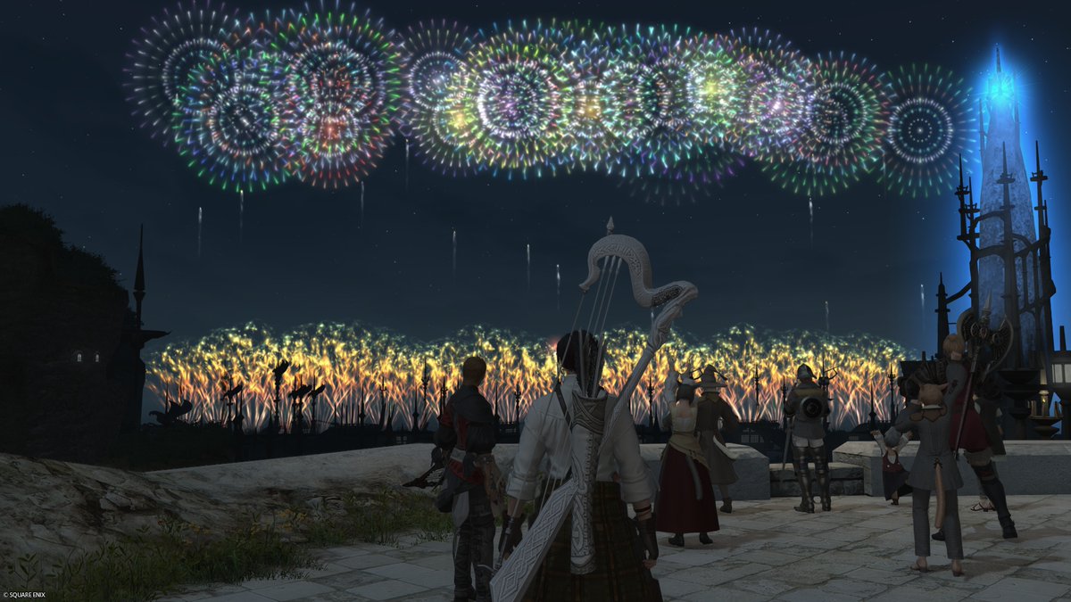 eulereld's tweet photo. FF14 陸服
同步後的第一個新生慶典！ https://t.co/o3tDryGu8c