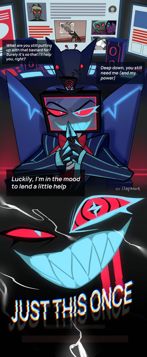 AjMFZmNt1AEAmDe's tweet photo. Competition comic for Yuriostatic cf 🫃
(4/5)
#Yuriostatic #VoxAl #AlVox #Radiostatic #bodyhorror https://t.co/coswyIC3oi