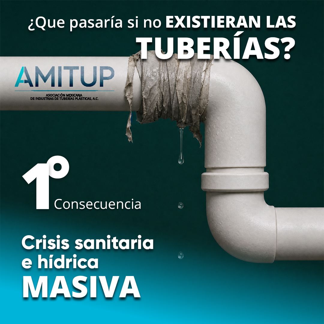 AmitupOficial's tweet photo. ¿Qué pasaría si el mundo se quedara SIN TUBERÍAS de la noche a la mañana? 💧

1️⃣ Crisis sanitaria e hídrica

2️⃣ Parálisis energética

3️⃣ Colapso industrial y agrícola

4️⃣ Ciudades sin rascacielos

¿Te habías puesto a pensar en su importancia? Cuéntanos en los comentarios. 👇 https://t.co/IkakldgPDe