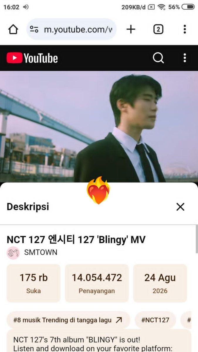 zeushistone's tweet photo. ❇️ 𝗡𝗖𝗧 𝟭𝟮𝟳 '𝗕𝗟𝗜𝗡𝗚𝗬' 𝗦𝗧𝗥𝗘𝗔𝗠𝗜𝗡𝗚 𝗣𝗔𝗥𝗧𝗬 ❇️ 

🎬 NCT 127 엔시티 127 'Blingy' MV
🔗 https://t.co/fD3TUEvC94…

‼️DON'T BREAK THE CHAIN‼️

tags : @zwoopie @peachyeolie_

127 IS ALL WE WANT
#LetsGetBLINGY #NCT127_BLINGY @NCTsmtown_127 https://t.co/bChbF79DkC