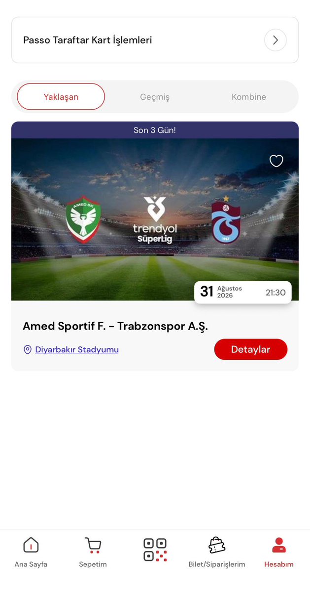 kmlaygn34's tweet photo. amed spor tabzon maçına bilet ihtiyacı olan yazabilir her tribünden vardir wp 0 530 643 5821 #Amedspor #bilet https://t.co/HtwNTJO1U1