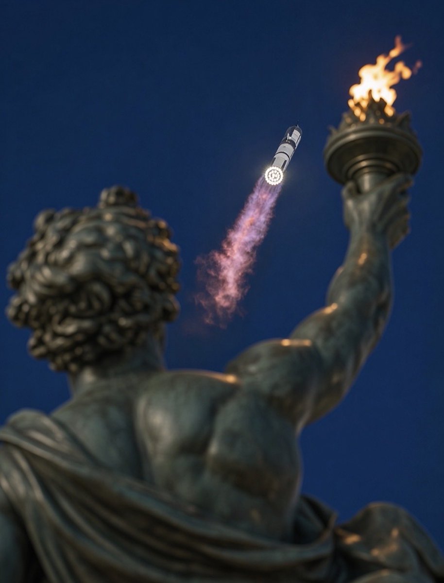 Noremac67's tweet photo. @elonmusk @ashleevance @SpaceX @AtelierMissor_ $Prometheus https://t.co/55hc8eZ63e