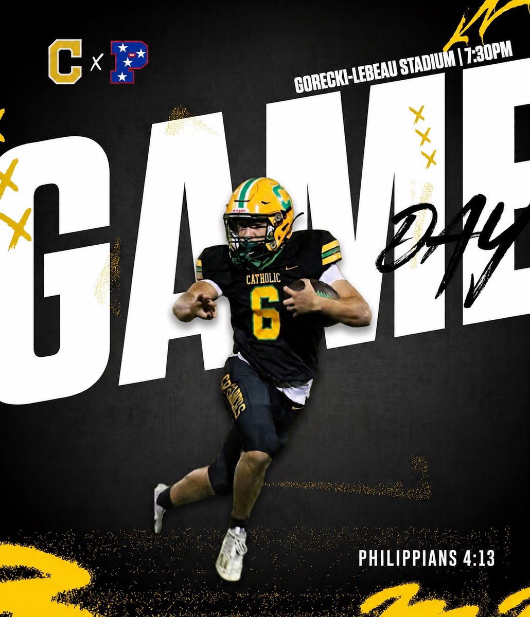 ccrusadersfball's tweet photo. 🔰GAMEDAY🔰
VS @PaceHSfootball
🏟️Gorecki-Lebeau Stadium
⏰ 7:30 PM
🎟️ Cash or GoFan
#Philippians4:13 https://t.co/0lUnWkFOXM