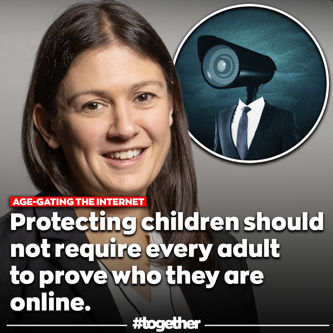 Togetherdec's tweet photo. A “social media ban for children” will ultimately mean ID checks for all of us before we can speak online.

Parents already have tools to protect their children. Children do not buy smartphones for themselves. Adults choose to provide devices and decide how they are used.

If a parent wants parental controls, they can enable them today.

There is nothing safe about a society where ordinary people must be identified, monitored, and recorded simply to participate @DCMS @lisanandy  @andyburnham