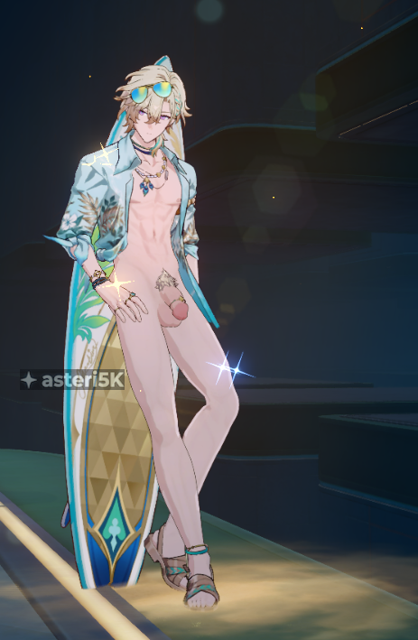 asteri5X's tweet photo. Aventurine Waveflair R-18 Mod https://t.co/NIXhbvWE16