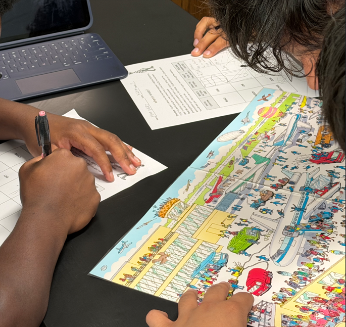 MidwayHS's tweet photo. 🔎Our Career and Tech (CTE) students are putting their crime scene skills to work this Friday as they use systematic search patterns to find… Waldo! 👀
Learning, teamwork, observation, and a little fun—all in one investigation!
#ForensicScience #HandsOnLearning #FindWaldo https://t.co/p1uxUnDZif