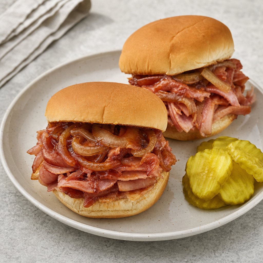 Whts4dinnercom's tweet photo. Barbecue Ham Sandwiches — 30 minutes, start to plate.

https://t.co/Yi9xjfWmoV

#recipes #dinner #lunch #30minutemeals #quickmeals https://t.co/0eX2yAYnhK
