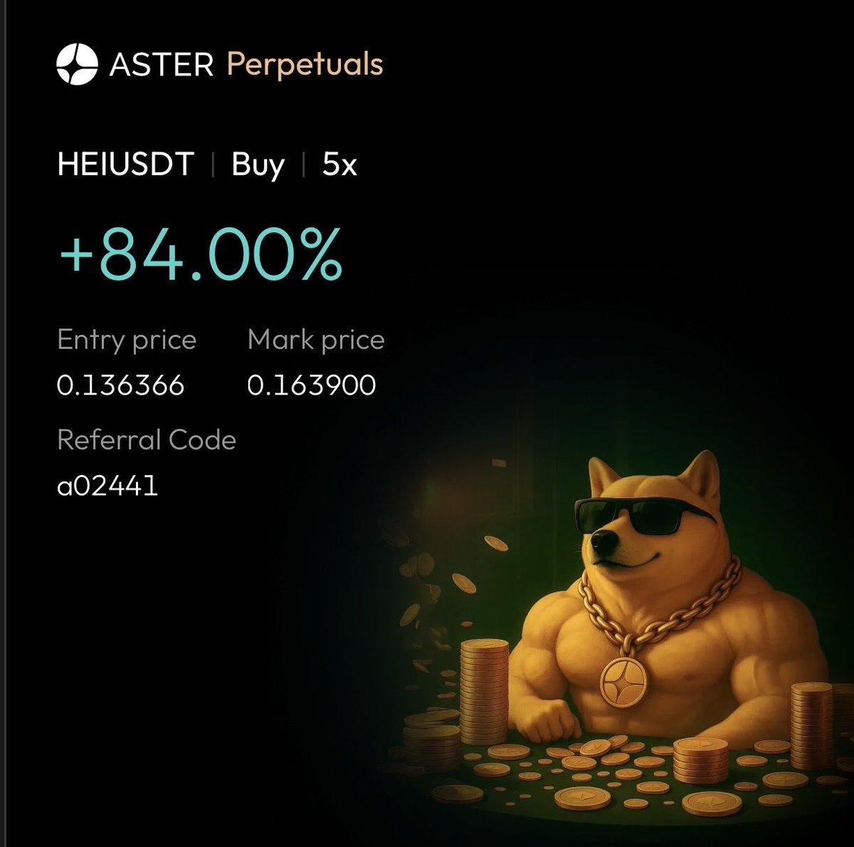 memecoinkartel's tweet photo. Congrats to the risk-takers who took this ethereum:0xf8f173e20e15f3b6cb686fb64724d370689de083 and zcash:native setup.
More wins to come. Follow this account and join the community. https://t.co/HoVu6eGgh2