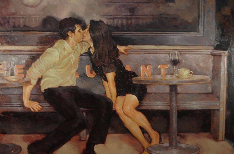 laiil_7's tweet photo. ‘Lovers’ by Joseph Lorusso. https://t.co/V6Q2iUqIDj