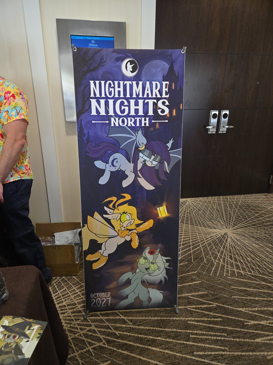 NightmareNNCon's tweet photo. Come check us out at Mare Fair!. We're right outside the vendor hall. First 100 people get a free poker chip! https://t.co/mNyjLwojxE