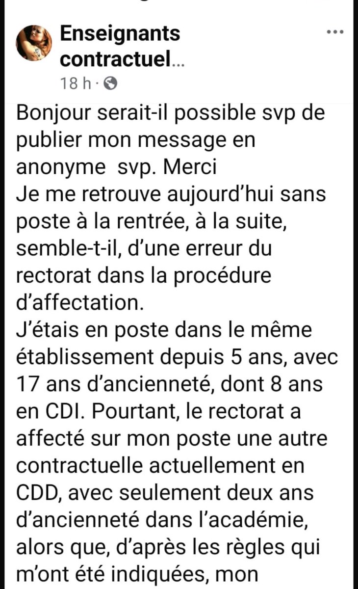 gerardlenfant11's tweet photo. La PRÉCARITÉ PROTÈGE DE… RIEN!
Passez le concours et protégez vos droits! 🤬🤬🤬
#contractuels #contractuel #pasdevague #pasdevagues #education #Titulaire #titulaires #concours https://t.co/Te07y5z8xX