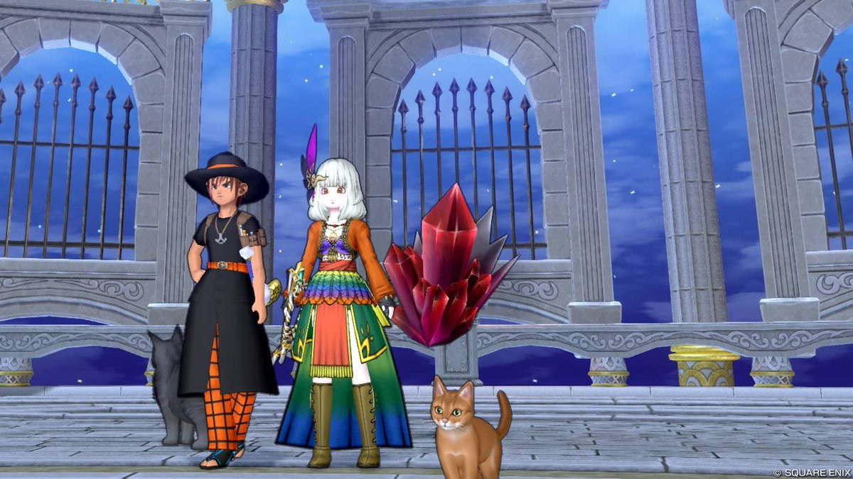 dqx2344's tweet photo. 魔法使レベル上げ→初パニガルム→アンちゃんまもしふぉさん僧侶でサソリ🦂（倒せず）。アンちゃん旅しふぉさんバトでサソリ🦂（一瞬で倒す。私は自分の回復のみw w wなんこれ）奥が深いです。この後しばらくしふぉさんの武勇伝うんうん聞いて終了😂色々考えてするの楽しいんやろーなあ😎 https://t.co/FnQCvUdVme