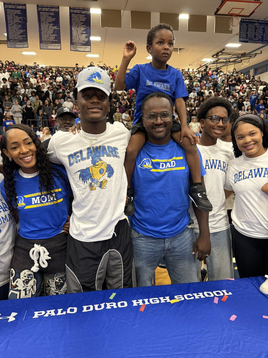 MaxPrestonTV's tweet photo. Deuce Reese will play for Delaware! Congratulations to Reese and his family!

@Julian_Deuce | @PaloDuroHS https://t.co/Pir70exCtQ