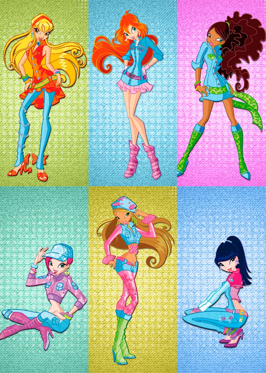 wallytsukino's tweet photo. Quando querem me fazer acreditar que o Believix é feio, mas tipo, essas são as Winx: https://t.co/zT1vRT4jT7