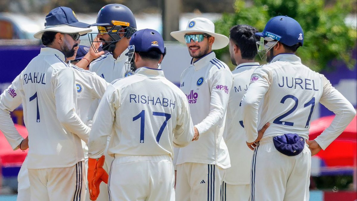 eburupa52's tweet photo. Here’s my take on India vs Sri Lanka 2nd Test Match

1/5 

India secured a 1-0 series win, but the 2nd Test in Colombo ended in a tactical stalemate. Despite declaring at 503/9 and enforcing the follow-on, India ran out of time on an unresponsive Day 5 deck as Sri Lanka batted out 156 overs.