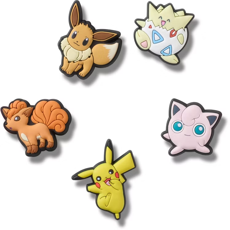 PokemonRestocks's tweet photo. New Poke Ball Classic Crocs, Jibbitz Charms &amp; Kalos Paired Pikachu Plush are up at Pokemon Center! ⚡️

Pokemon Crocs &amp; Jibbitz:
https://t.co/XnWKzamyqQ

Kalos Paired Pikachu Plush:
https://t.co/X3GBYn4VmV https://t.co/TzvE5esIFO