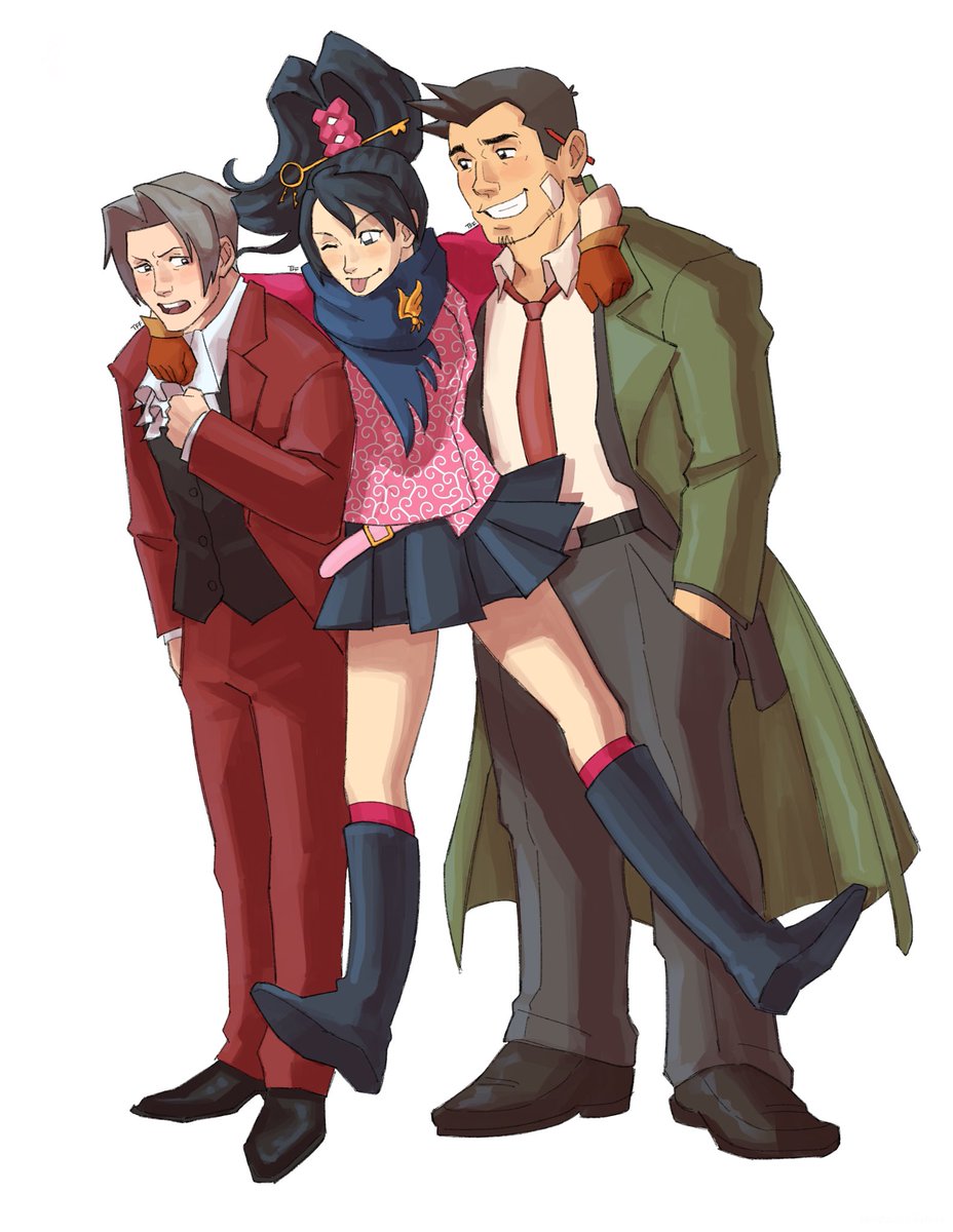 tffructose's tweet photo. #AAI #AceAttorneyInvestigations https://t.co/TJlfawcYJo