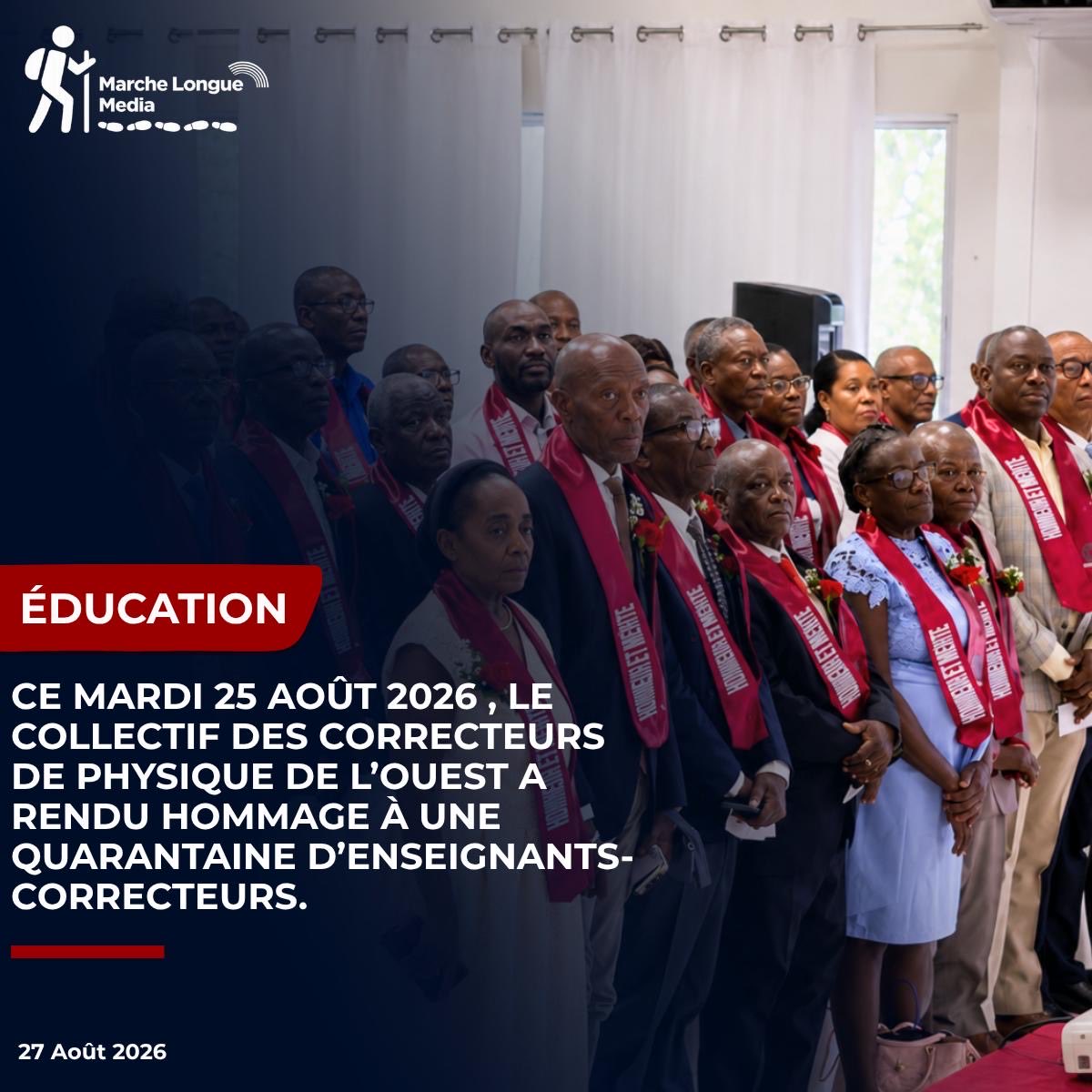 MarcheLongue's tweet photo. Ce mardi 25 août 2026, le Collectif des Correcteurs de Physique de l’Ouest a rendu hommage à une quarantaine d’enseignants-correcteurs.

#MarcheLongueMedia https://t.co/zdvvdHHie7