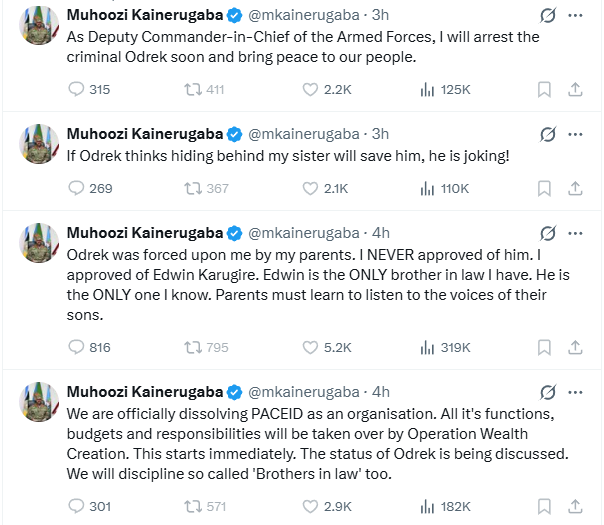 kyakundwa's tweet photo. 😂😂Every seat of power breeds its Absaloms --Men so consumed by the hunger for power that inheritance begins to look like entitlement. Even the Bible had one.
They all end the same way-  2 Samuel 18 https://t.co/54Gt8iyCCF