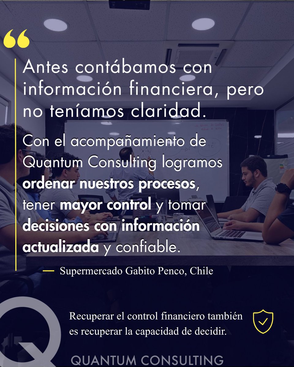 QuantumInd5_0's tweet photo. Una empresa ordenada financieramente tiene más claridad, control y mejores decisiones. 
#CasoDeÉxito #FinanzasEmpresariales #GestiónFinanciera #QuantumConsulting #CrecimientoEmpresarial https://t.co/oHkgoqo2hx