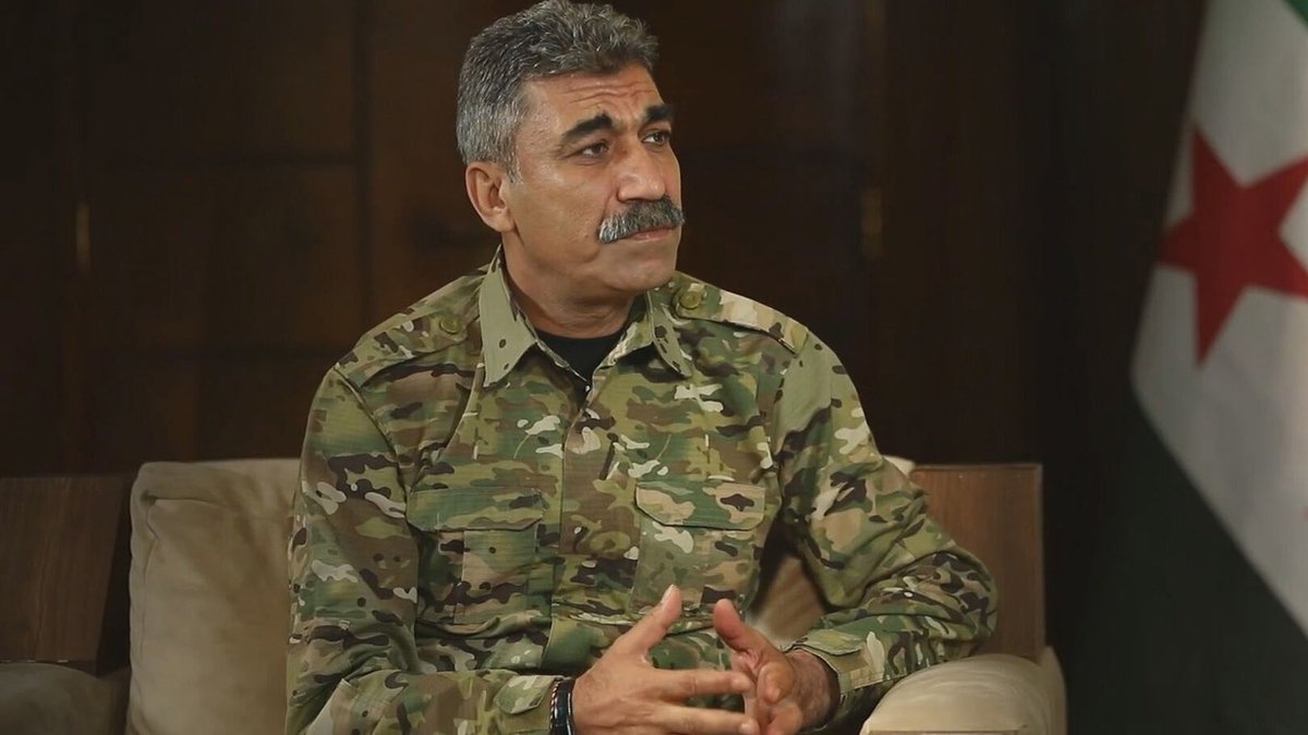 mahfildijital's tweet photo. 🔴 Eski YPG Komutanı, Suriye Savunma Bakanı Yardımcısı Sipan Hamo, umreye gitmek için izin talep etti. https://t.co/Lsw2TQyE8Q