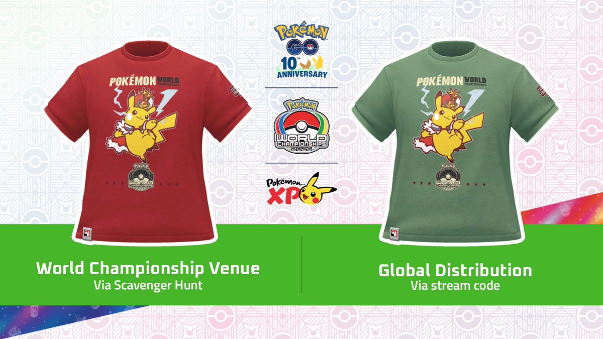 SerebiiNet's tweet photo. Serebii Update: The Pokémon GO 2026 World Championships clothing code has been revealed

Code: SANFRANCISCO2026

https://t.co/NWlAdn5F0o https://t.co/PCwDtPP8WM