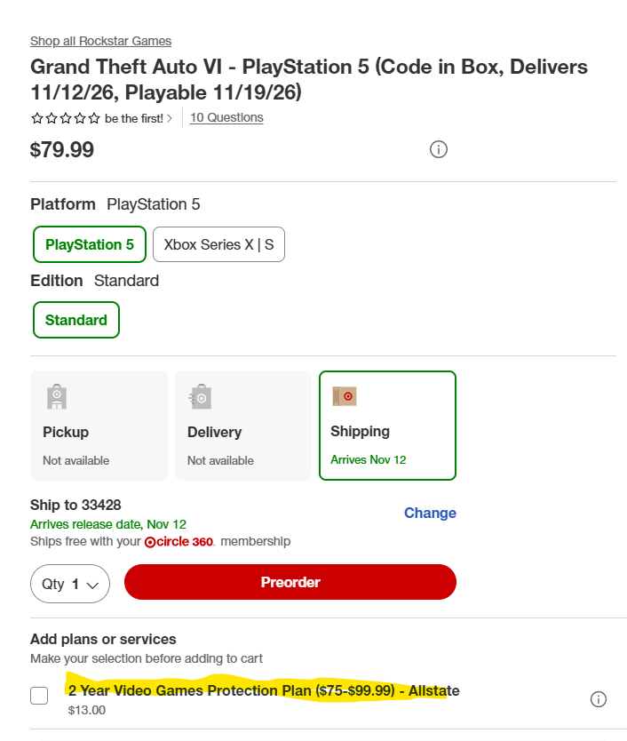MichaelSabinFl's tweet photo. @IGNDeals Should I get the protection plan for the Code? https://t.co/vOqIvmifT8