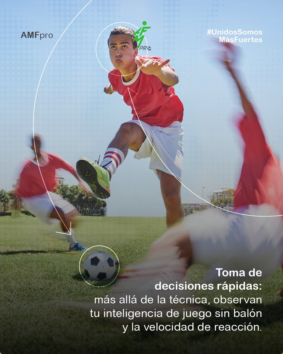 AMFproMX's tweet photo. Estar frente a un visor no es cuestión de suerte, es cuestión de preparación. 

Los visores no solo observan quién mete el gol, evalúan detalles técnicos y disposición que marcan la diferencia entre un gran jugador y un futuro profesional.

#UnidosSomosMásFuertes https://t.co/B3wgQHoMOB
